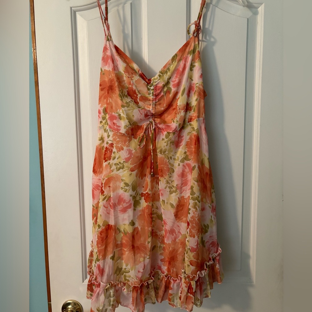 Lulus floral summer and spring dress